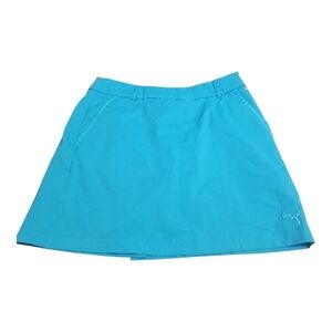 Puma Women's Bright Blue A-Line Skirt